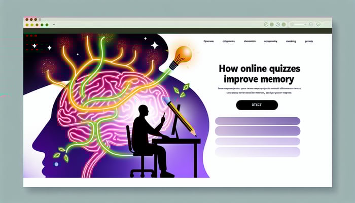 Perché i quiz online migliorano la memoria