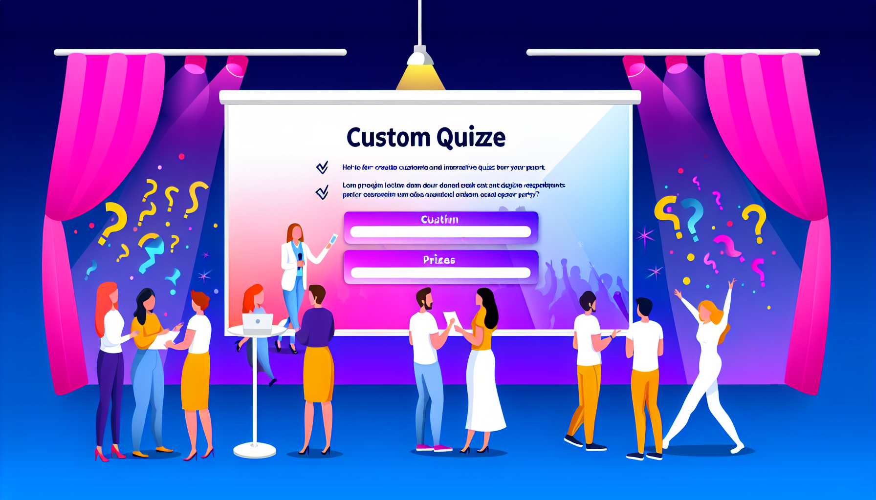 Creating Custom Quizzes for Events and Parties