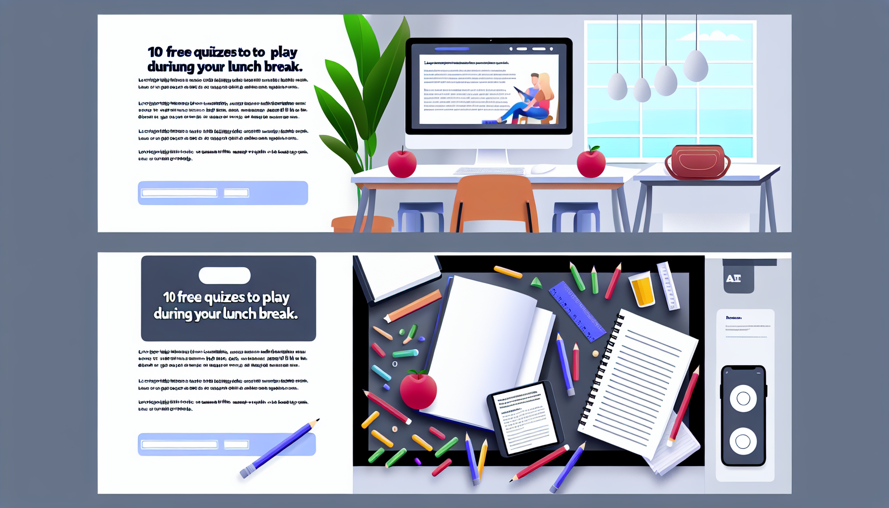 10 quiz gratuits à faire pendant la pause déjeuner
