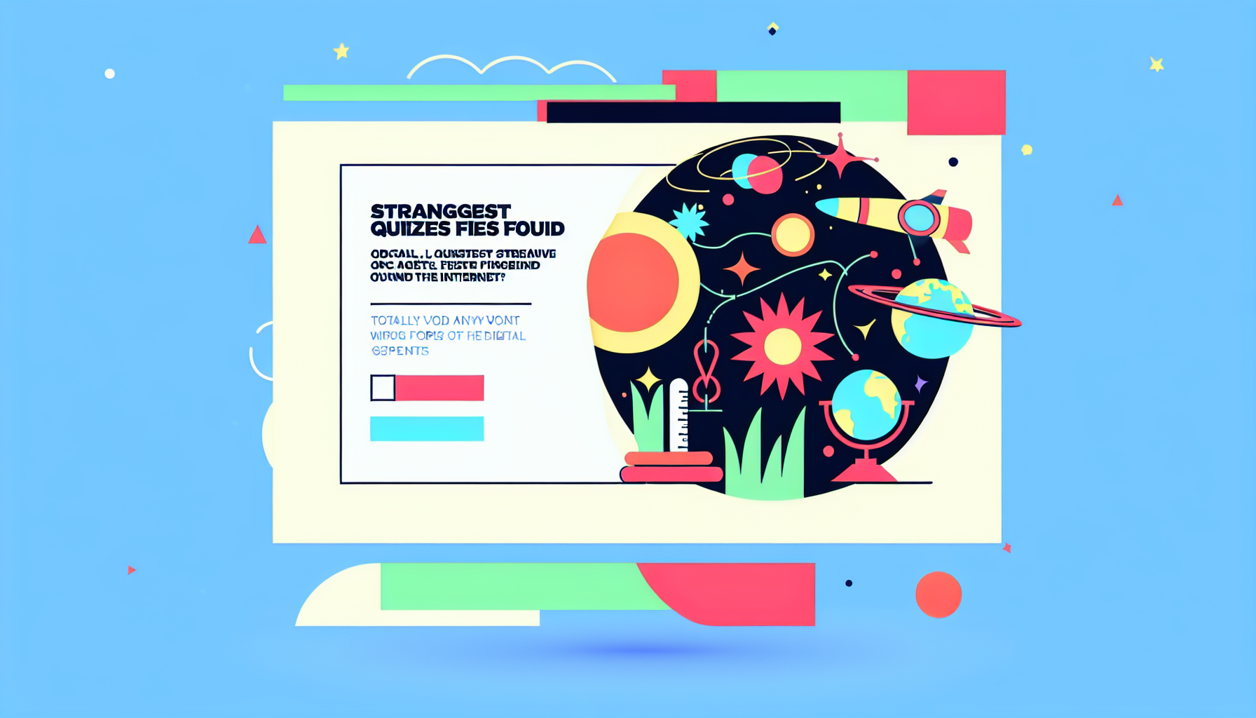 Les quiz les plus étranges qu’on trouve sur Internet
