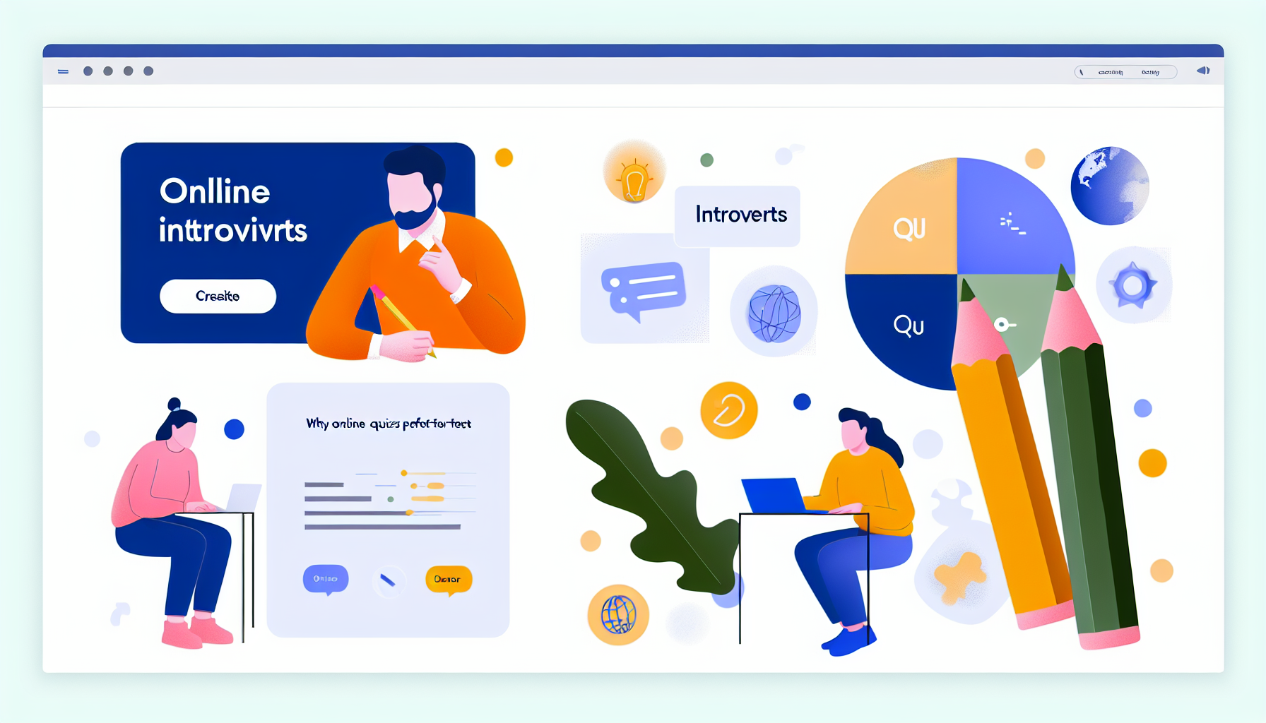 Pourquoi les quiz en ligne sont parfaits pour les introvertis