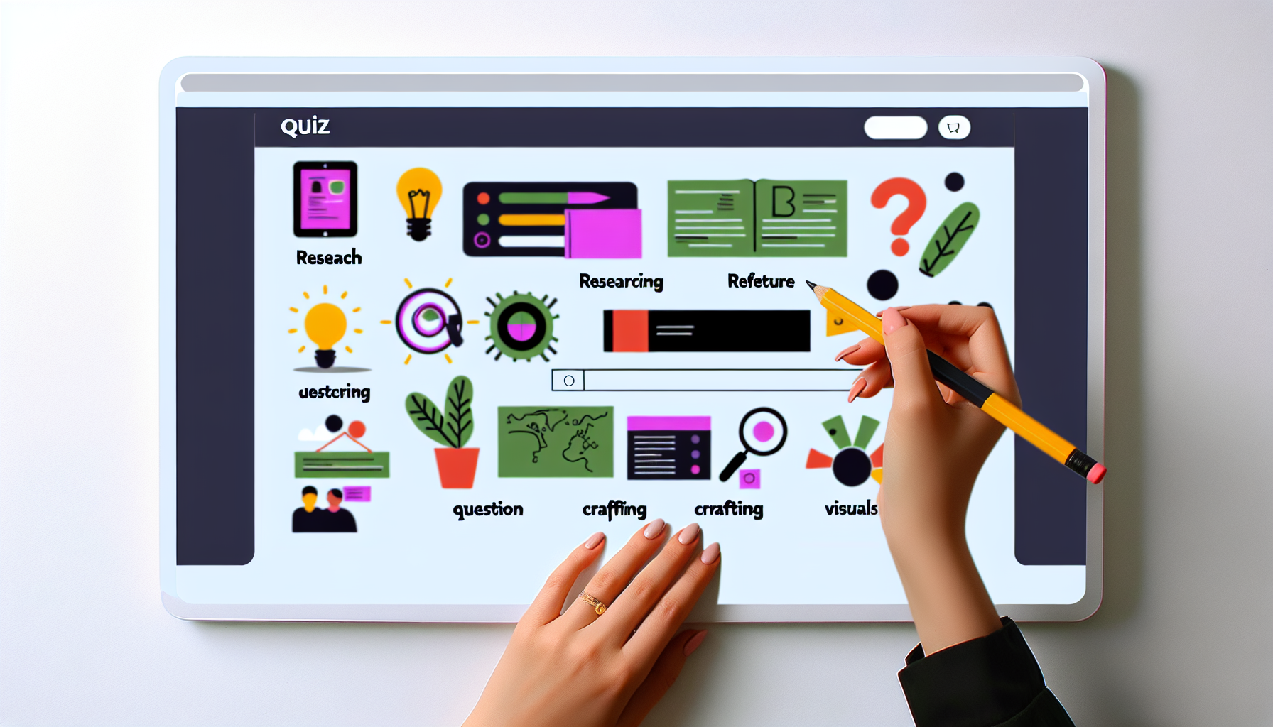 Sådan tilpasser du din quiz til et bestemt emne