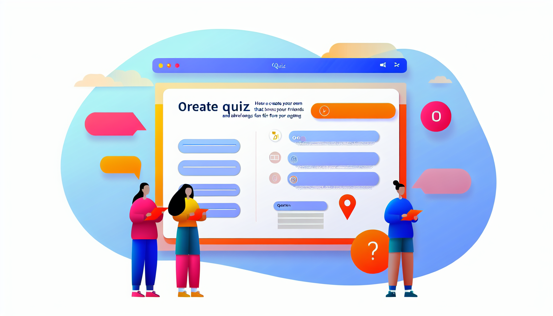 Jak vytvořit vlastní kvíz a zapojit přátele