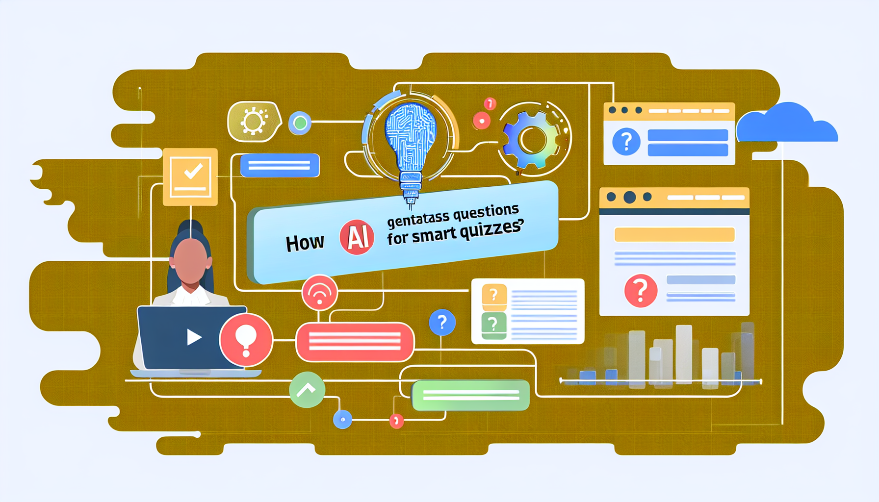 Jak AI generuje otázky pro chytré kvízy
