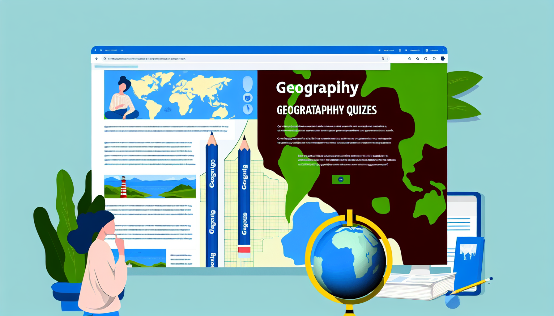 Geografické kvízy: Otestujte si znalosti o světě