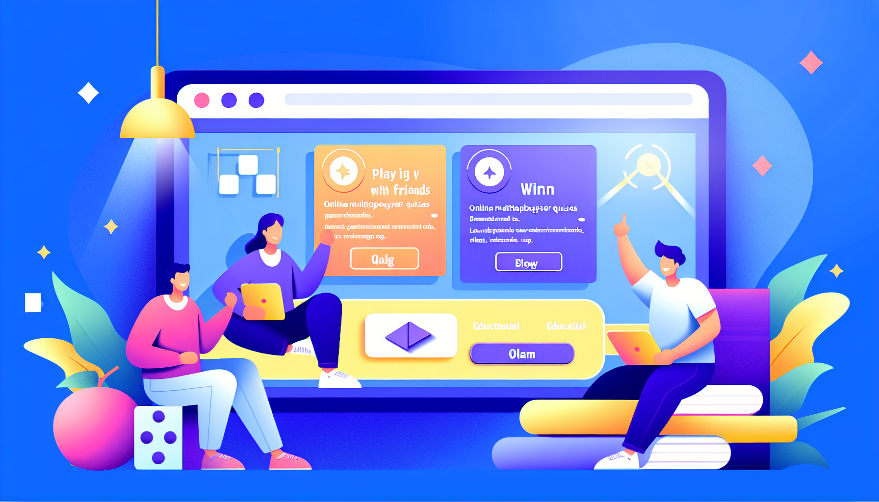 Multiplayer κουίζ: Παίξε με φίλους και κέρδισε!