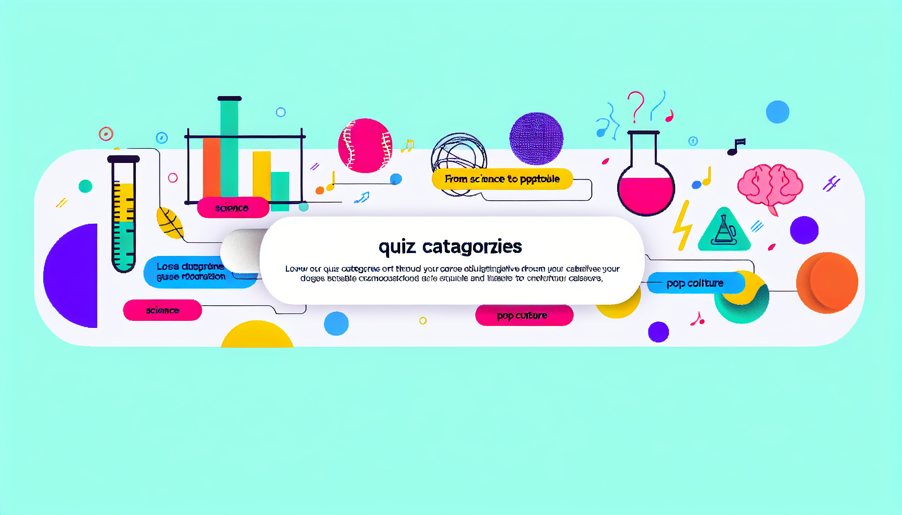 Κατηγορίες κουίζ: Από επιστήμη μέχρι pop culture