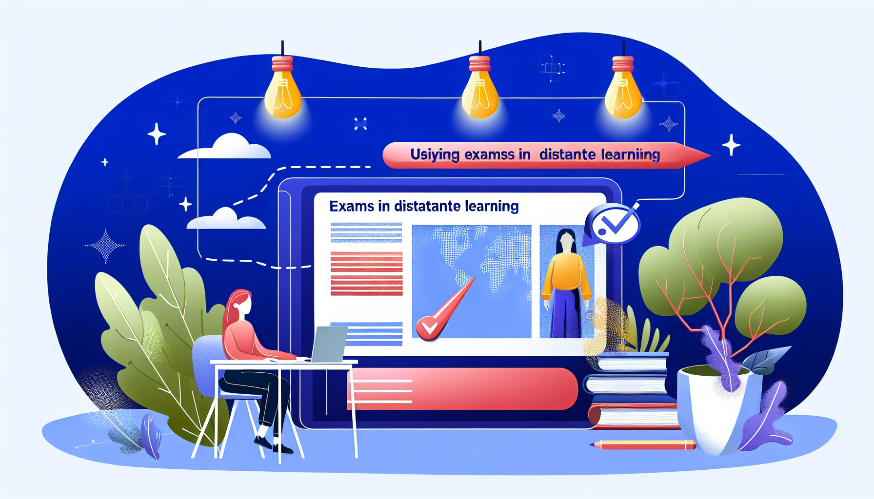 كيفية استخدام الاختبارات في التعليم عن بعد