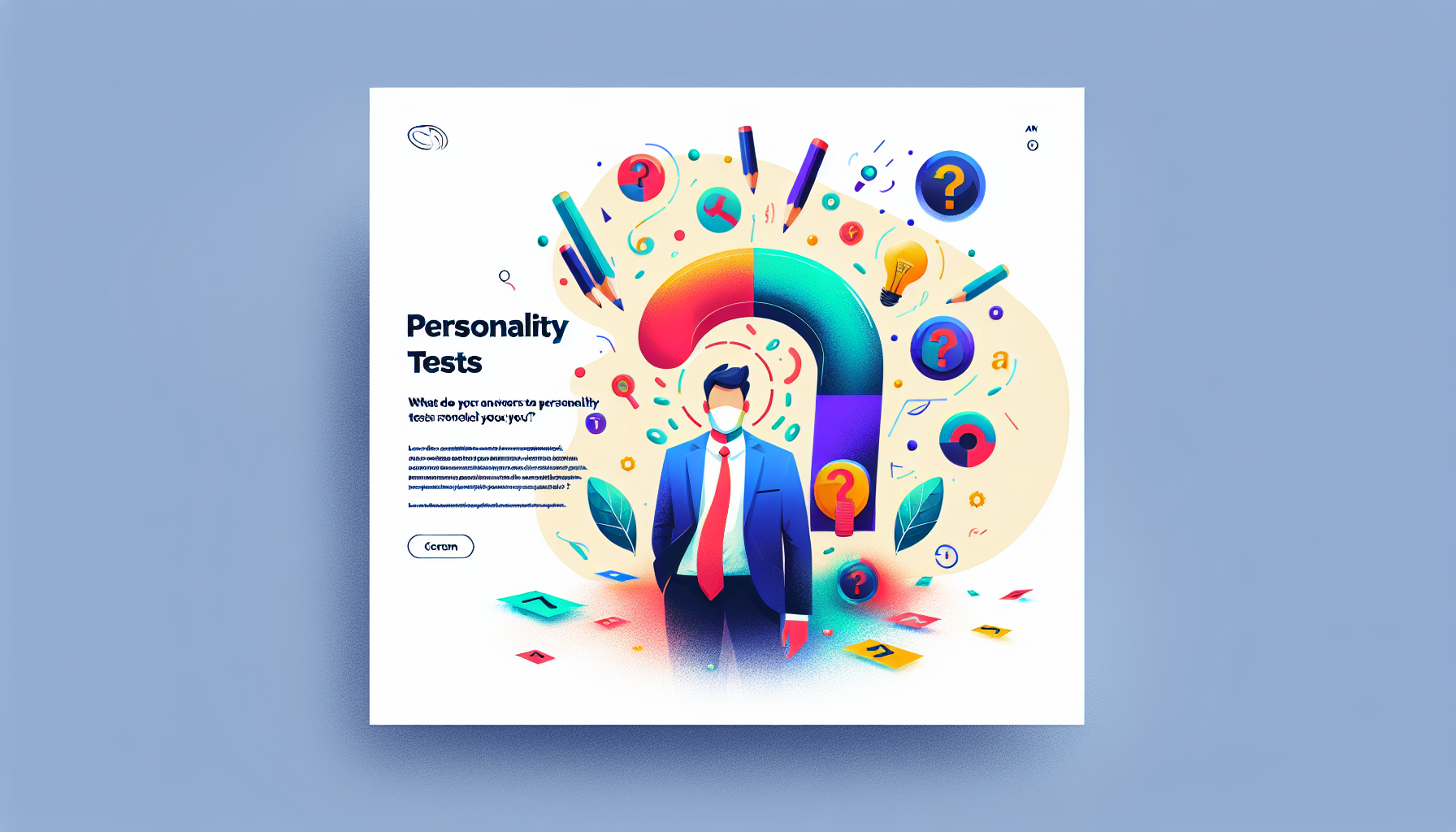 اختبارات الشخصية: ماذا تكشف عنك إجاباتك؟