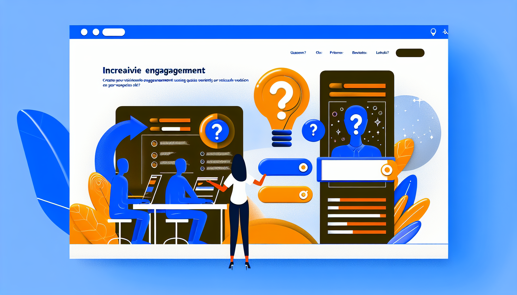 كيف تزيد من تفاعل الزوار على موقعك باستخدام اختبارات