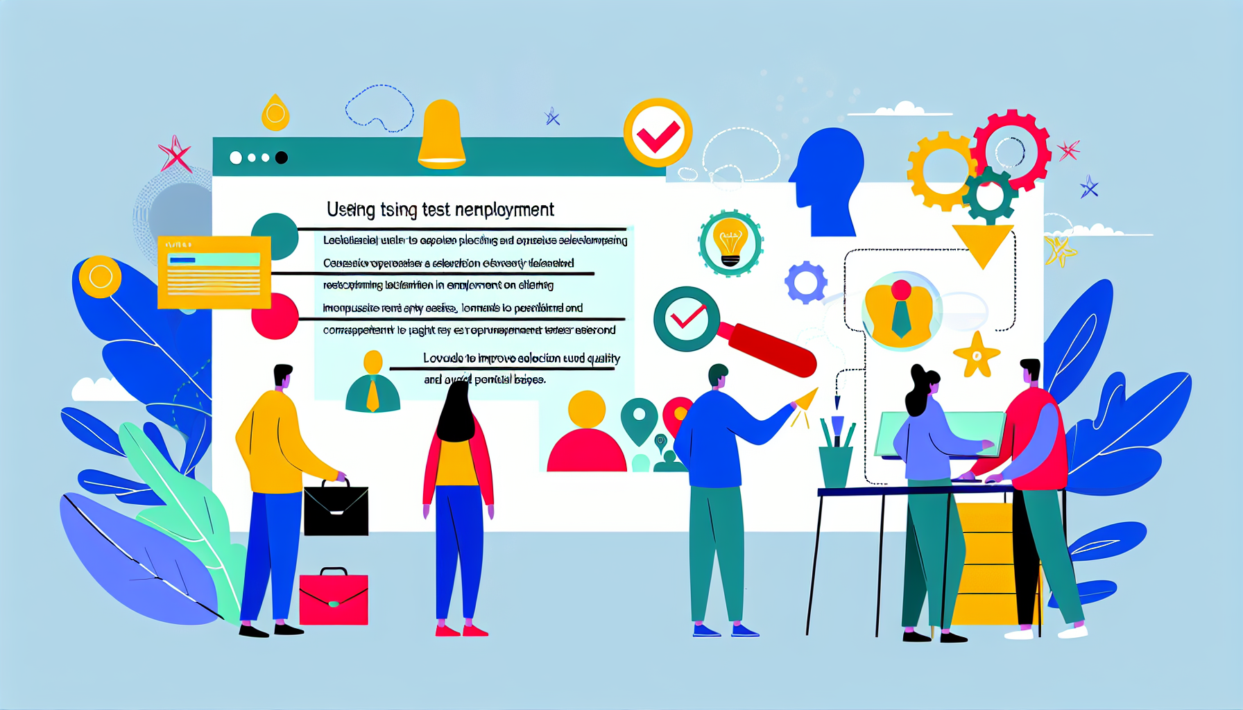 استخدام الاختبارات في التوظيف: فوائد وتحديات