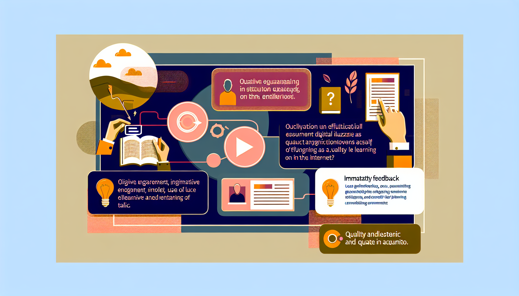 חידונים ככלי ללמידה עצמית באינטרנט