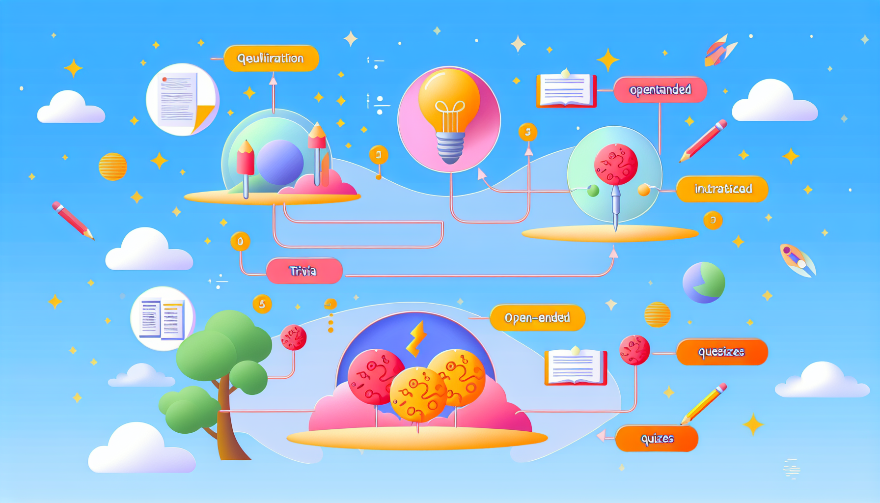 הבדלים בין סוגי חידונים: טריוויה, שאלות פתוחות ועוד