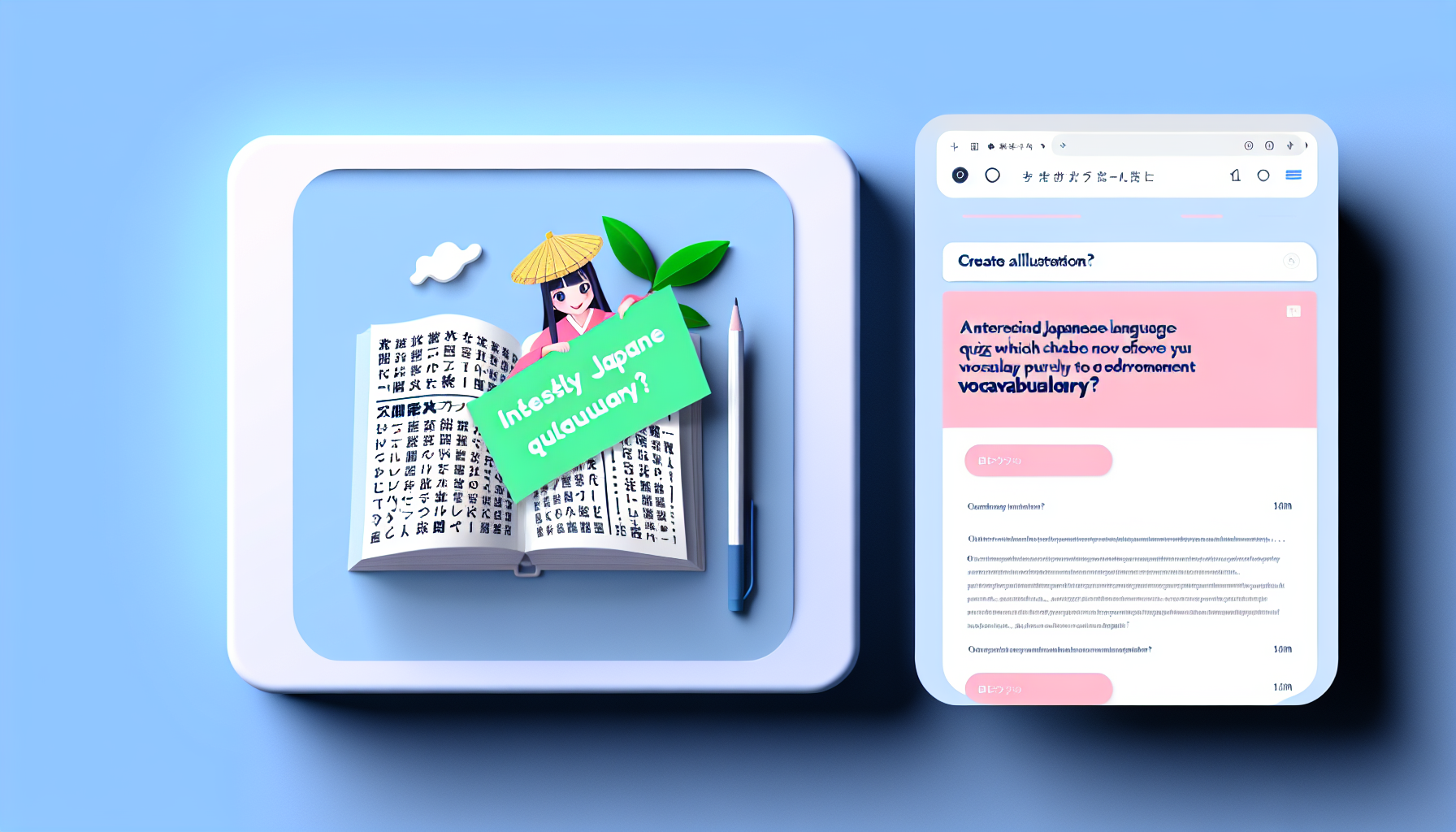 語彙力を試す！日本語クイズ特集