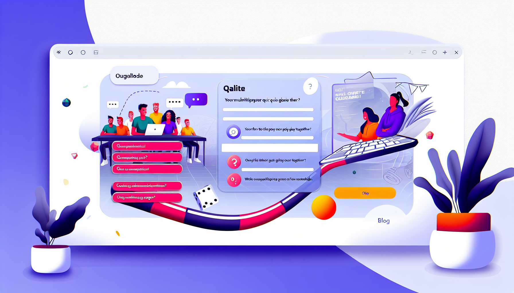 マルチプレイヤークイズで盛り上がろう！