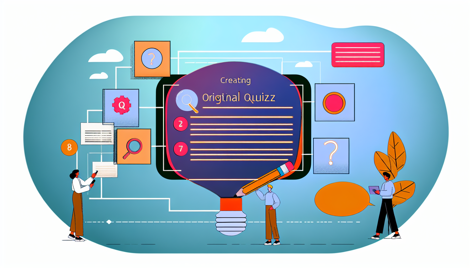 自分だけのオリジナルクイズを作る方法