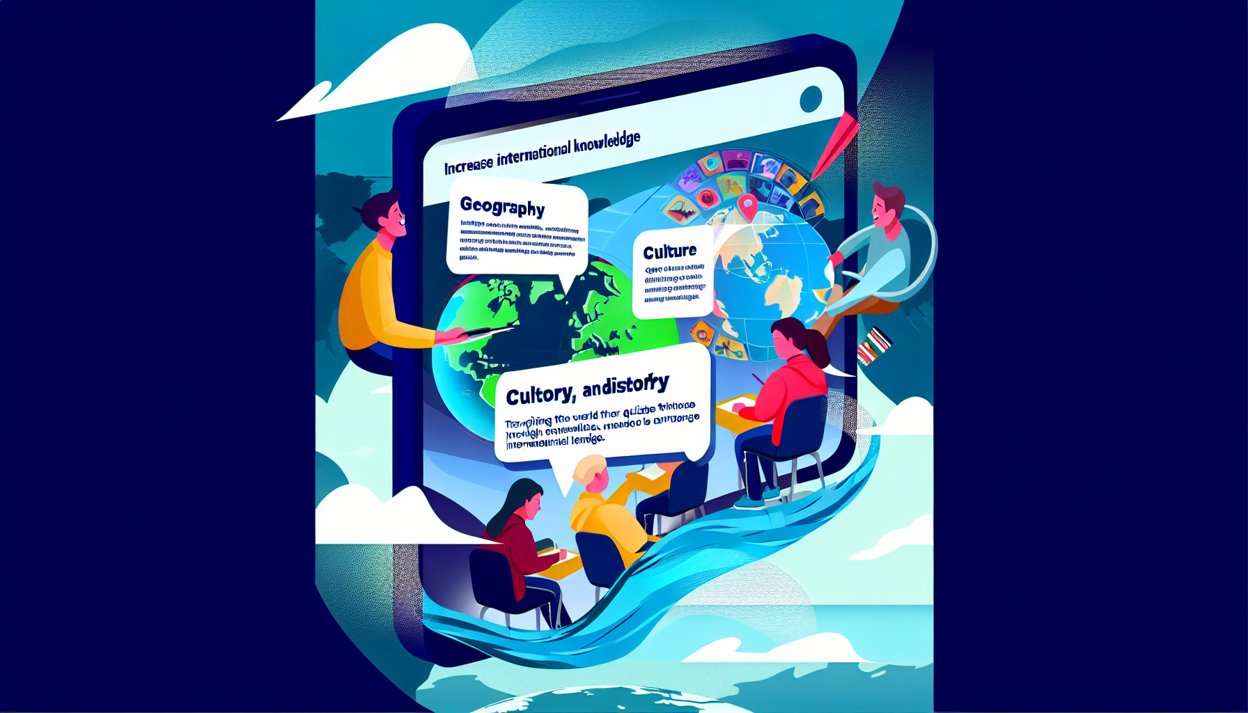 クイズで世界を旅する：国際知識を高めよう