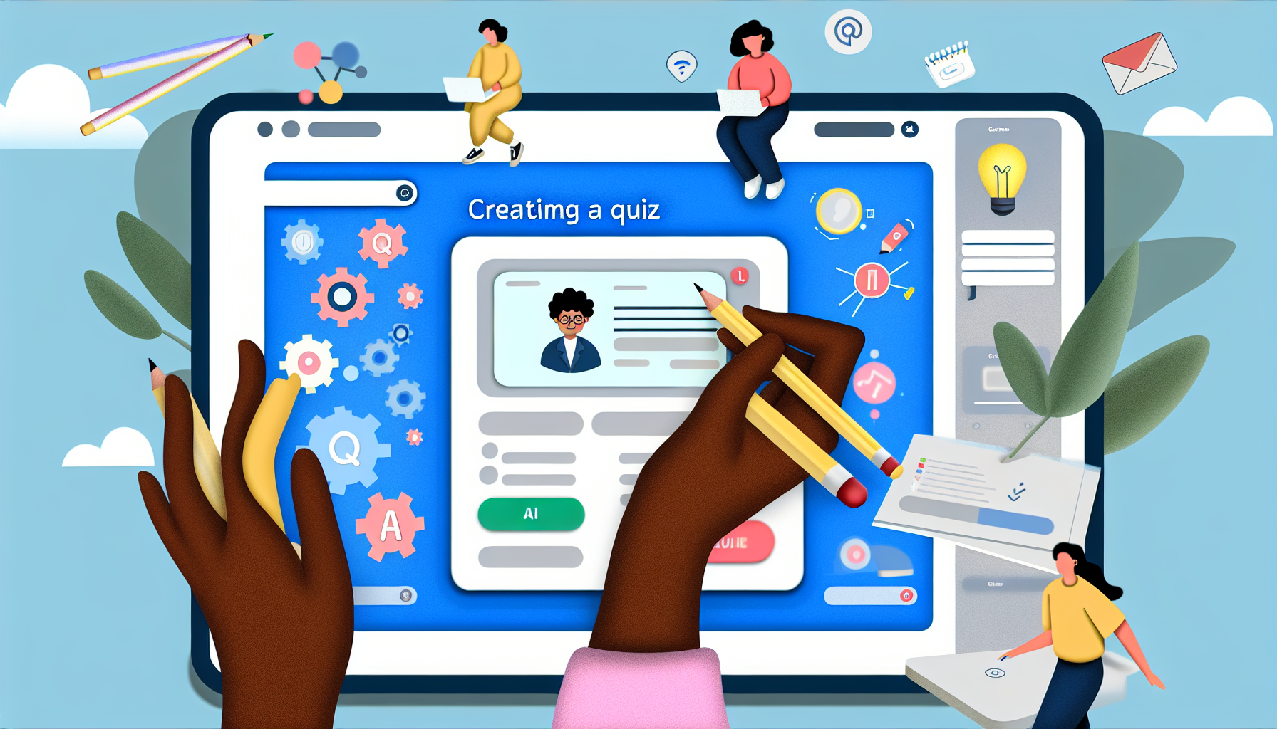 AI 퀴즈 제작 도구로 나만의 퀴즈 만들기