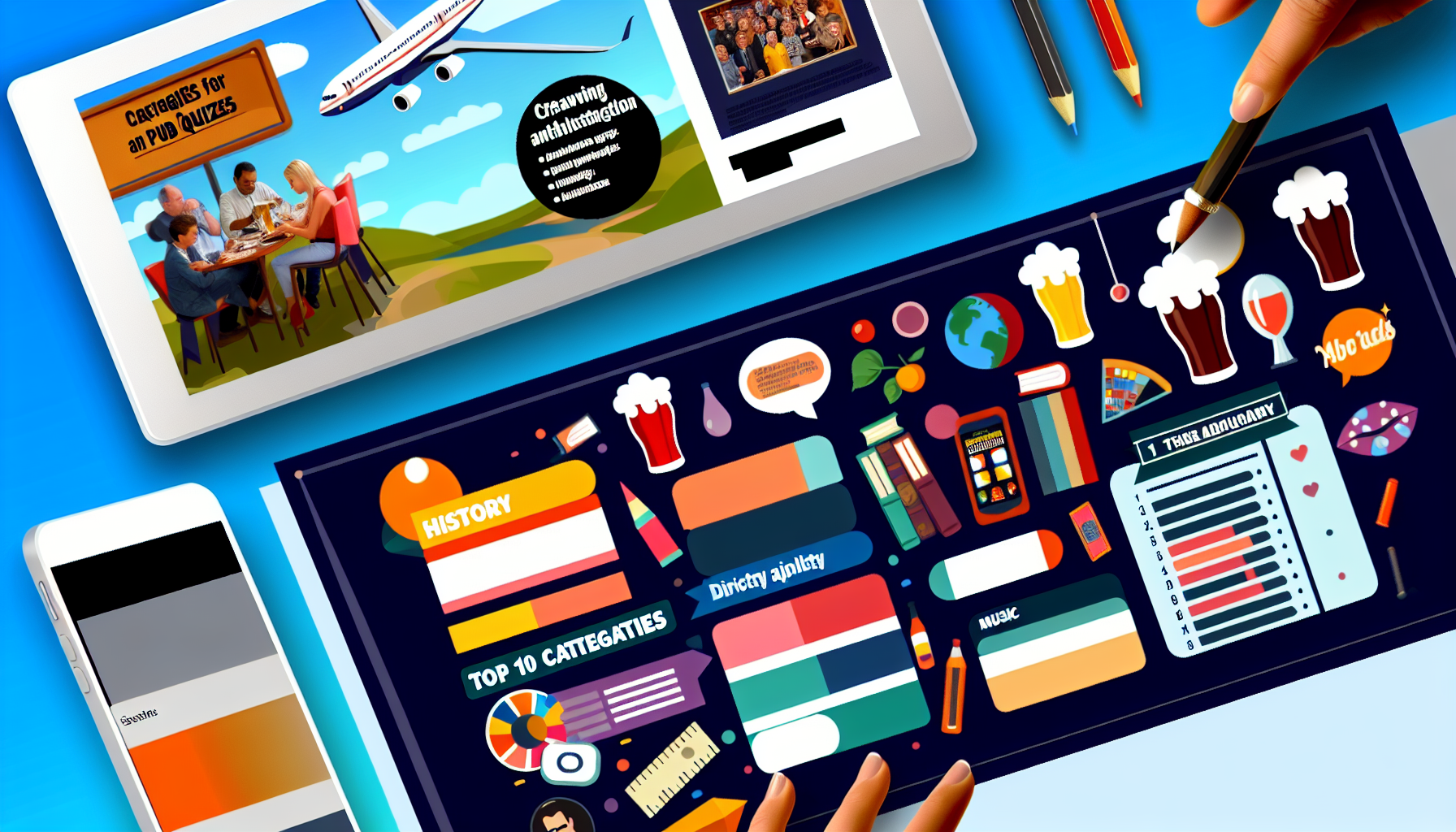 Top 10 Categorieën voor Pubquizzen: Maak Jouw Quiz Onvergetelijk!