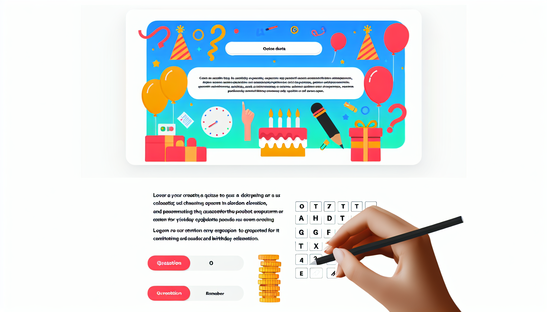 Maak je eigen quiz voor een verjaardag of evenement