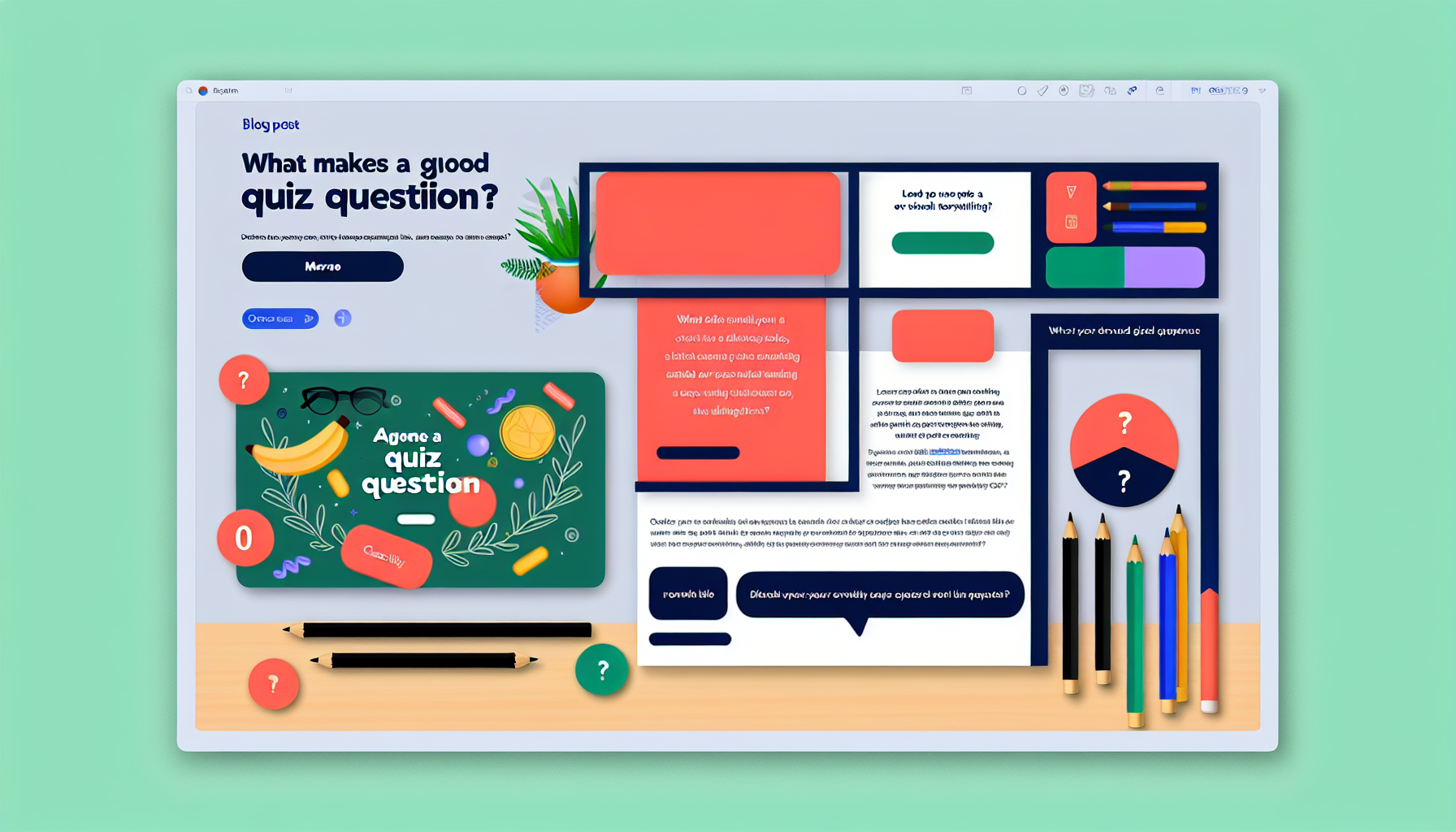 Wat maakt een quizvraag goed?