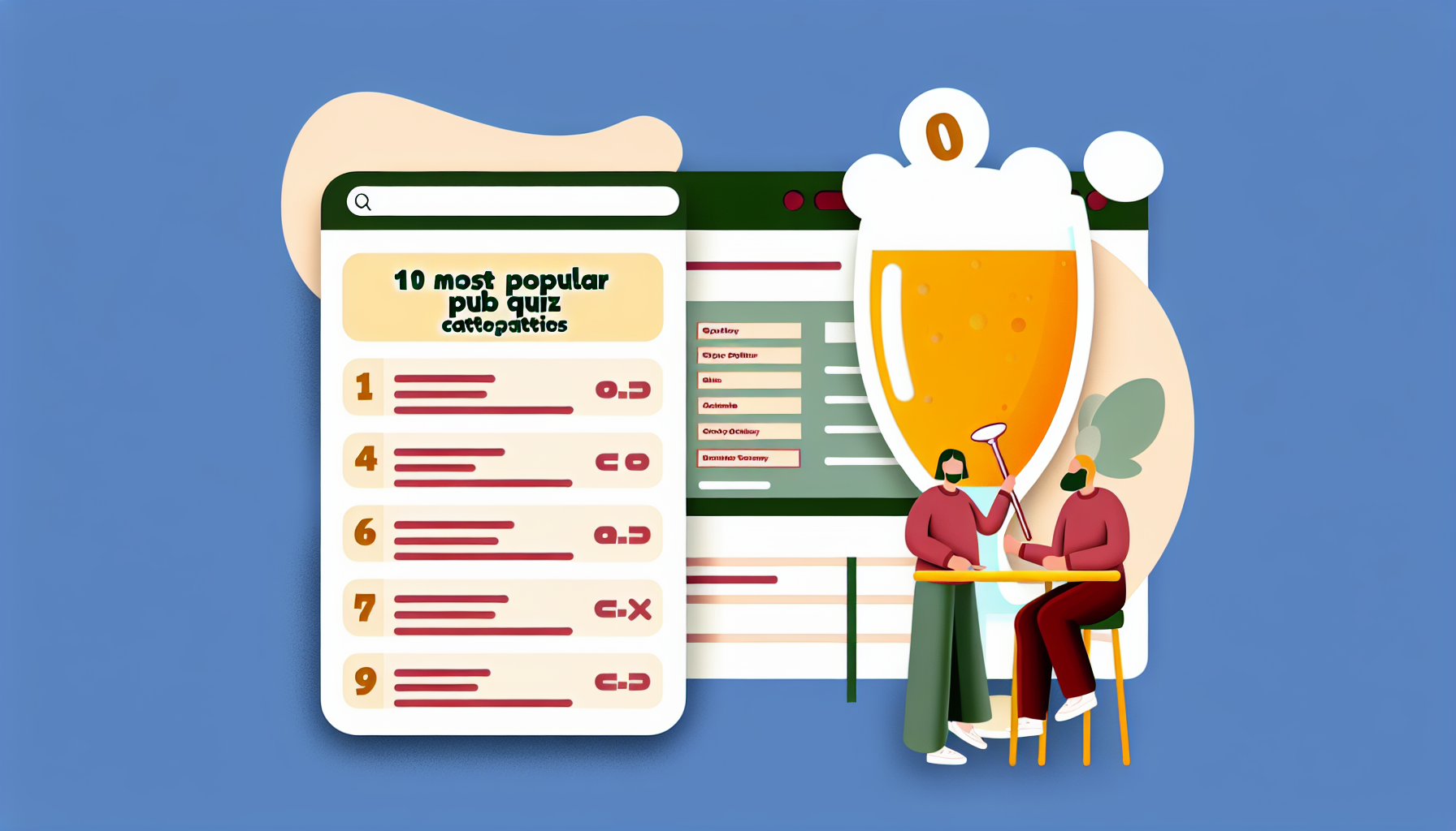 Top 10 Kategorii Quizów Pubowych