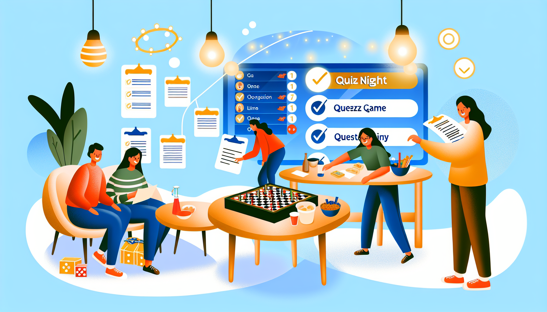 Dicas para Organizar uma Noite de Quiz Divertida