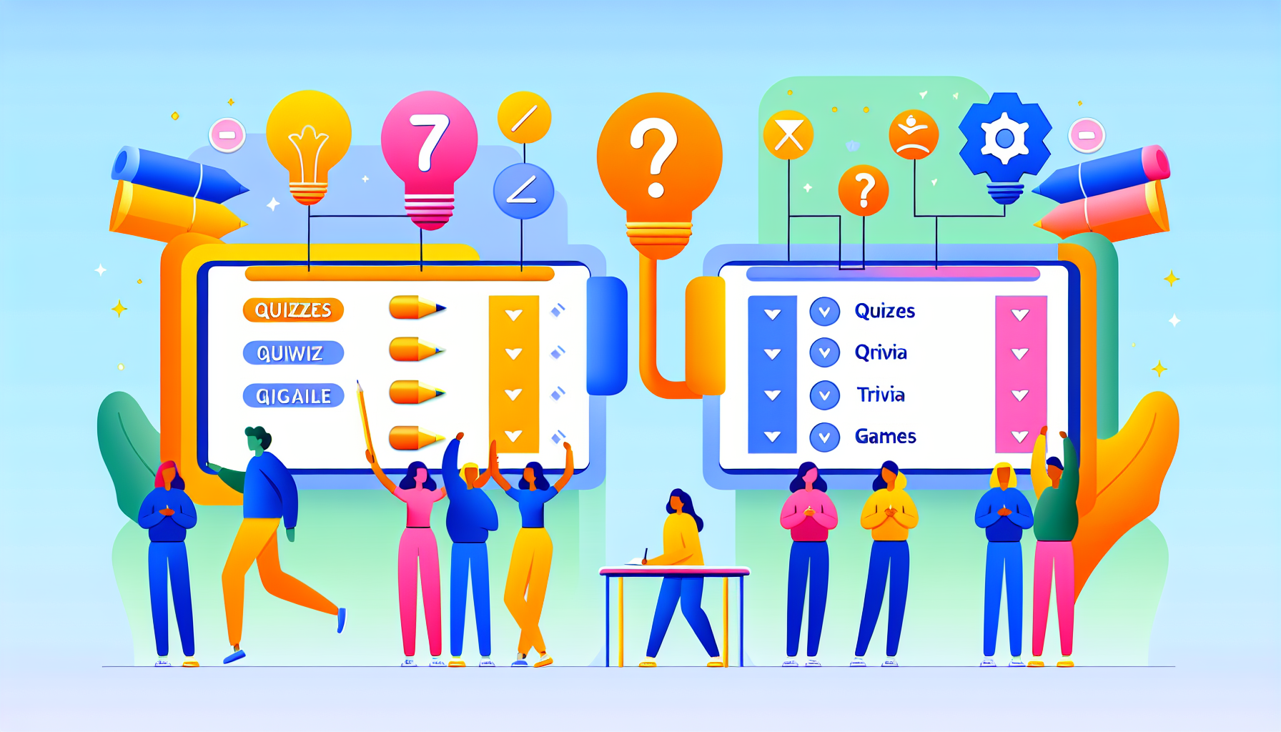 Викторины и игры с вопросами: в чем разница?