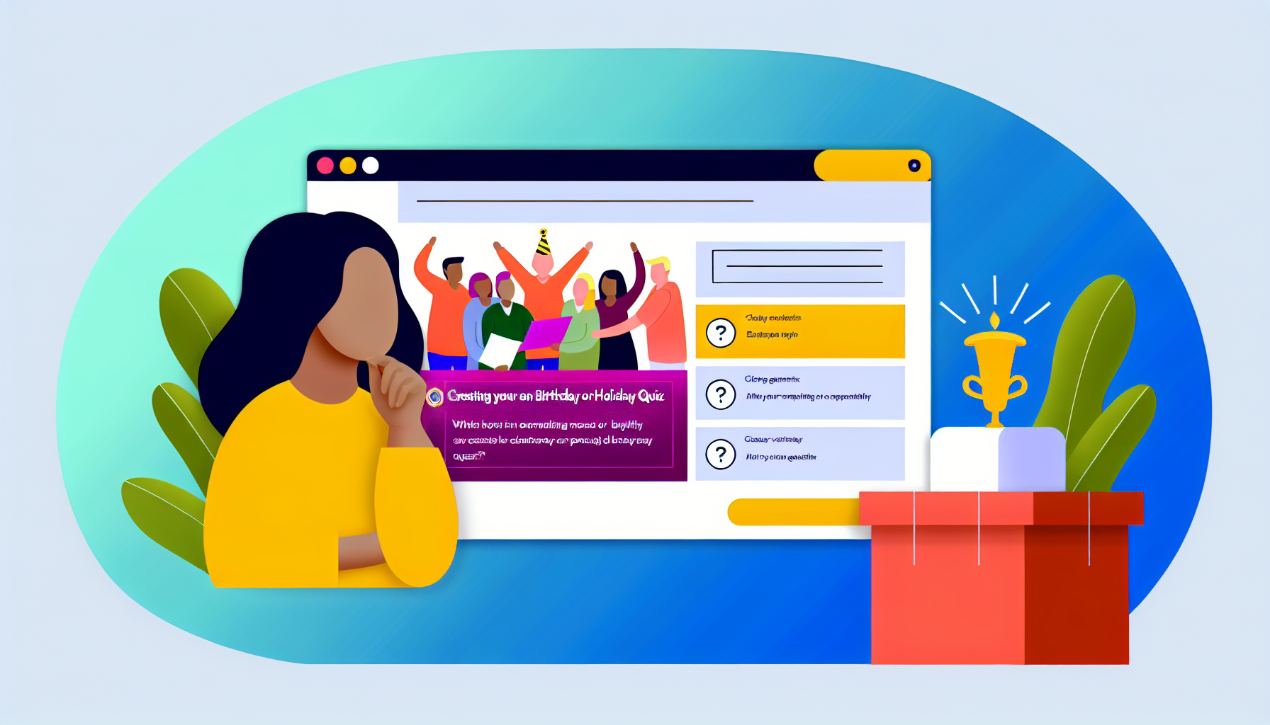 Создание викторины на день рождения или праздник: идеи и советы
